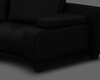 . Curved Couch Black