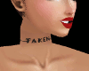 Taken Neck Tat Derivable