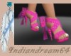 (i64) Ball Heels pink