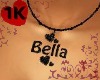 !!1K BELLA black necklac