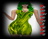 green booty dress