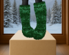 Zariah Fur Boots Green