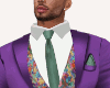 Purple Full Suit w/Vest