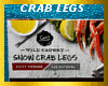 Sam Choice Crab Legs