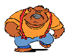 Angry bear - Animated