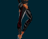 Oriental PVC leggings