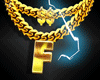 #GOLD NECKLACE 2 CHAINS