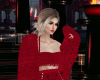 Red Fluffy Coat