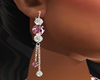 Holiday Earrings Pink