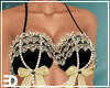 Black Gold Corset Skirt