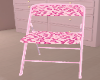 pink ♡ folding chair