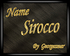 NAME SIROCCO 