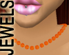 MLM Glass Orange Beads