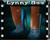 Chloe Antique Blue Heels