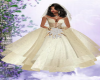 Rc*Queen Lite Gold Gown