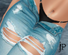 Ripped Fade BluGrn Open