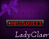 Mrs Lovett tag ~LC