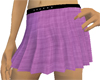 Dark pink pleated skirt