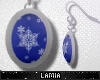 L: Snowflake Earrings M