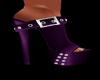 Purple STUDDED heels ROH