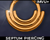 ! septum piercing gold