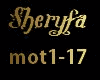 Sheryfa Les mots