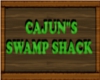Swamp Shack Sign