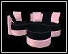 *Black Pink Sofa