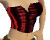 Striped corset