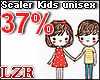 Scaler Kids Unisex 37%