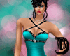 D Teal Night Gown