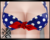 [X] Pinup Top | Dots