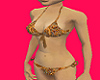 Golden Jeweled Bikini