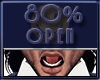 Open Mouth 80%