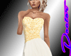 Strapless Gown Gold D