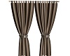 rideaux , curtains taupe