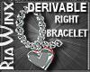 Wx:RT Heart Bracelet DR