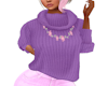 Purple Sweater