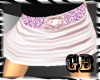 [GB] Pink Satin Skirt