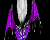 Purple witch wings