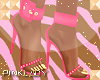 <P>Pink Party Sandals