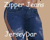 RL Zipper Jeans Worn