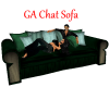 GA Chat Sofa Green