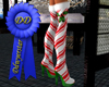 candy cane tall boots