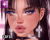 tatiana black + bangs