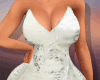 +A White wedding top