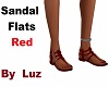 Sandal Flats Red