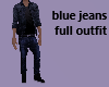 blue jeans casual fits