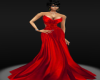 MS~RED LONG GOWN