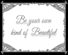 *J* Beauitful Wall quote